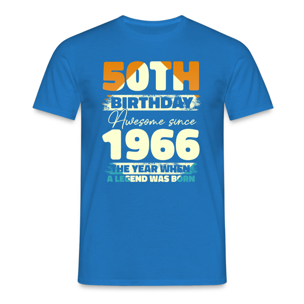 60. Geburtstag Awesome Since 1966 Geschenk T-Shirt