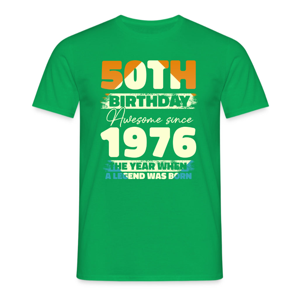 50. Geburtstag Awesome Since 1976 Geschenk T-Shirt