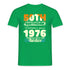 50. Geburtstag Awesome Since 1976 Geschenk T-Shirt