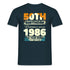 40. Geburtstag Awesome Since 1986 Geschenk T-Shirt