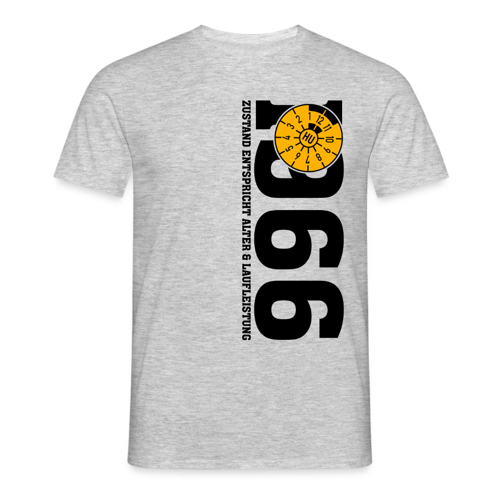 60. Geburtstag 1966 Zustand entspricht Alter und Laufleistung TÜV Lustiges Mechaniker Geschenk T-Shirt