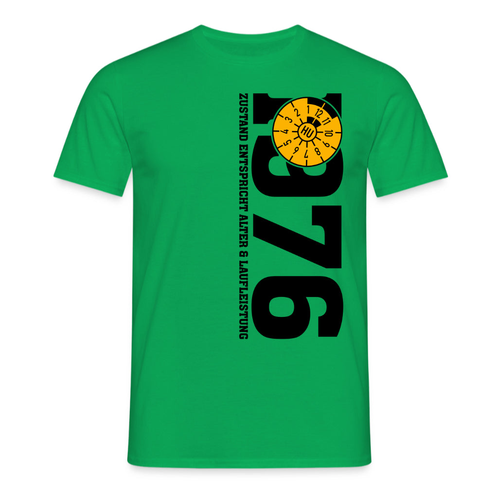 50. Geburtstag 1976 Zustand entspricht Alter und Laufleistung TÜV Lustiges Mechaniker Geschenk T-Shirt