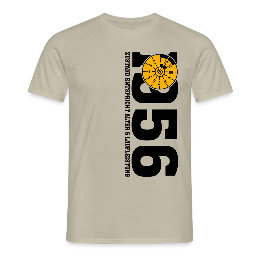 70. Geburtstag 1956 Zustand entspricht Alter und Laufleistung TÜV Lustiges Mechaniker Geschenk T-Shirt