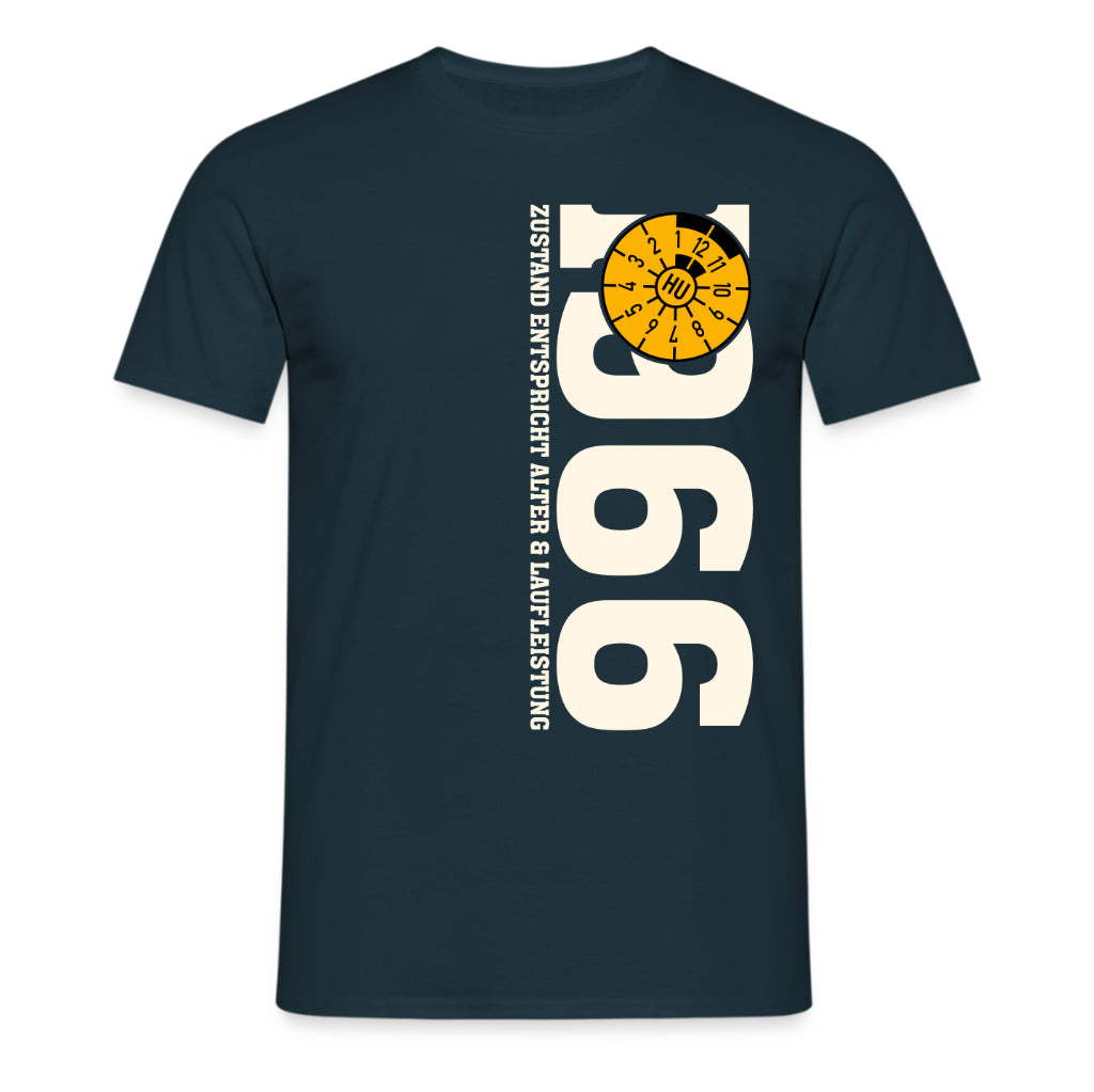 60. Geburtstag 1966 Zustand entspricht Alter und Laufleistung TÜV Lustiges Mechaniker Geschenk T-Shirt