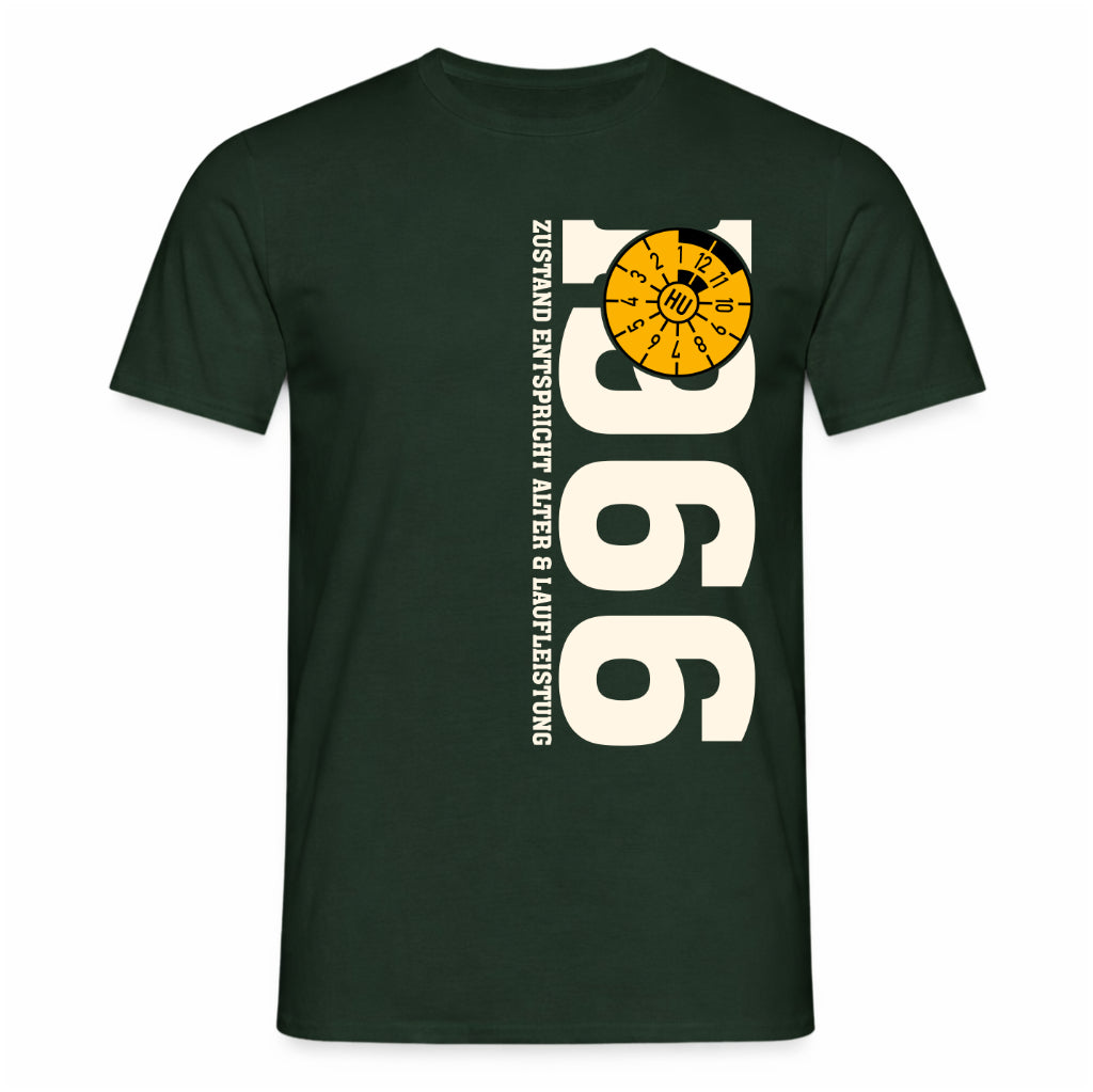 60. Geburtstag 1966 Zustand entspricht Alter und Laufleistung TÜV Lustiges Mechaniker Geschenk T-Shirt