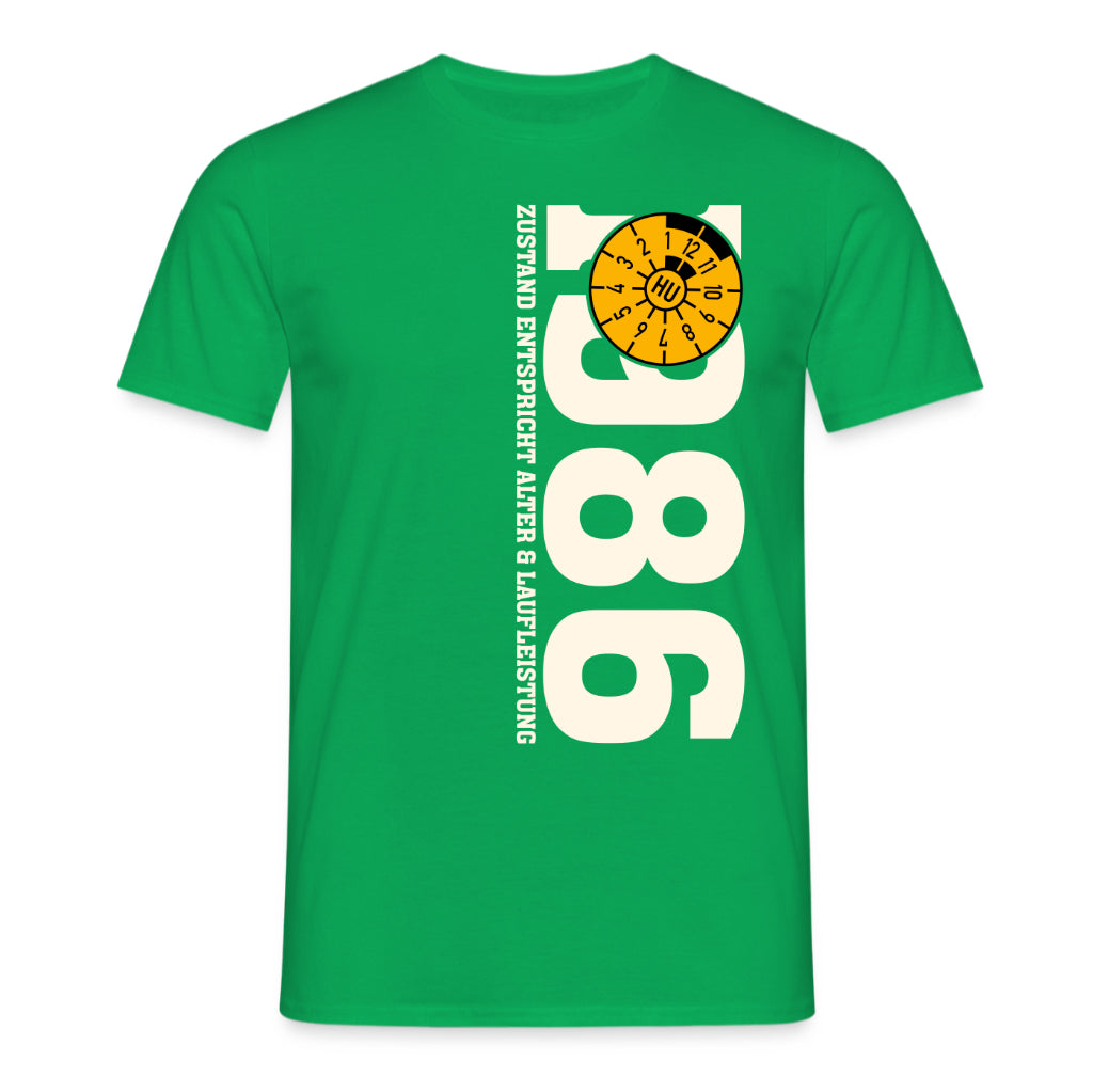 40. Geburtstag 1986 Zustand entspricht Alter und Laufleistung TÜV Lustiges Mechaniker Geschenk T-Shirt