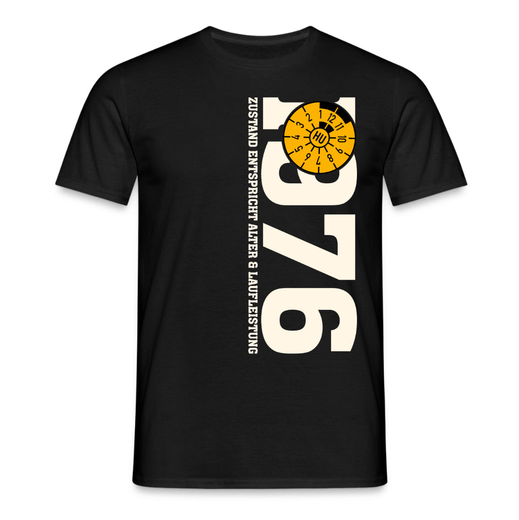 50. Geburtstag 1976 Zustand entspricht Alter und Laufleistung TÜV Lustiges Mechaniker Geschenk T-Shirt