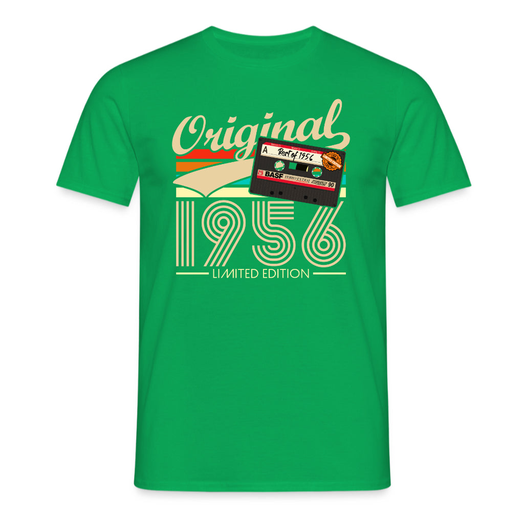 Original 70. Geburtstag Shirt – Musik Kassette Original seit 1956 Retro Vintage