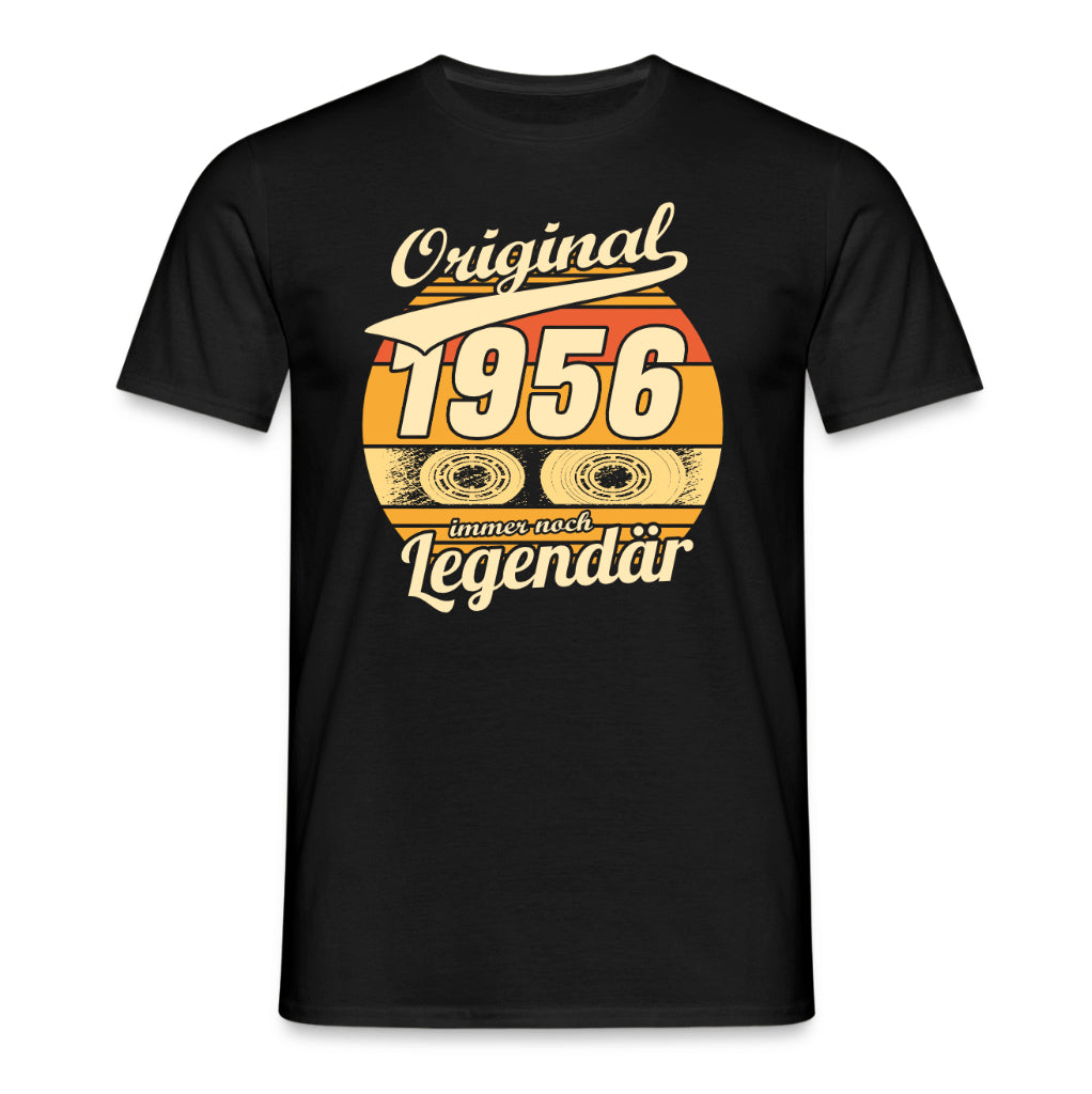 Original 70. Geburtstag Shirt – Musik Kassette Legendär seit 1956 Retro Vintage