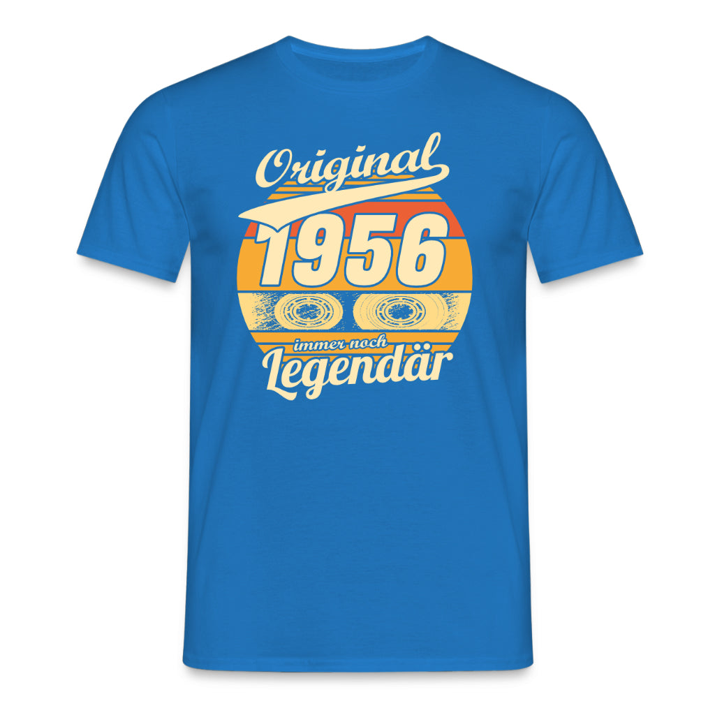Original 70. Geburtstag Shirt – Musik Kassette Legendär seit 1956 Retro Vintage