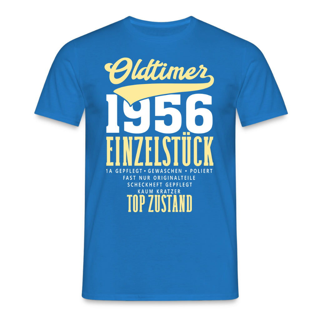 Oldtimer 70. Geburtstag Shirt – Einzelsück 1956 Vintage Geschenk