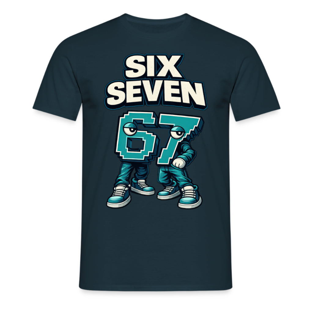 67 Six Seven 6-7 - Lustiges italienisches Brainrot Kids Gaming Meme T-Shirt