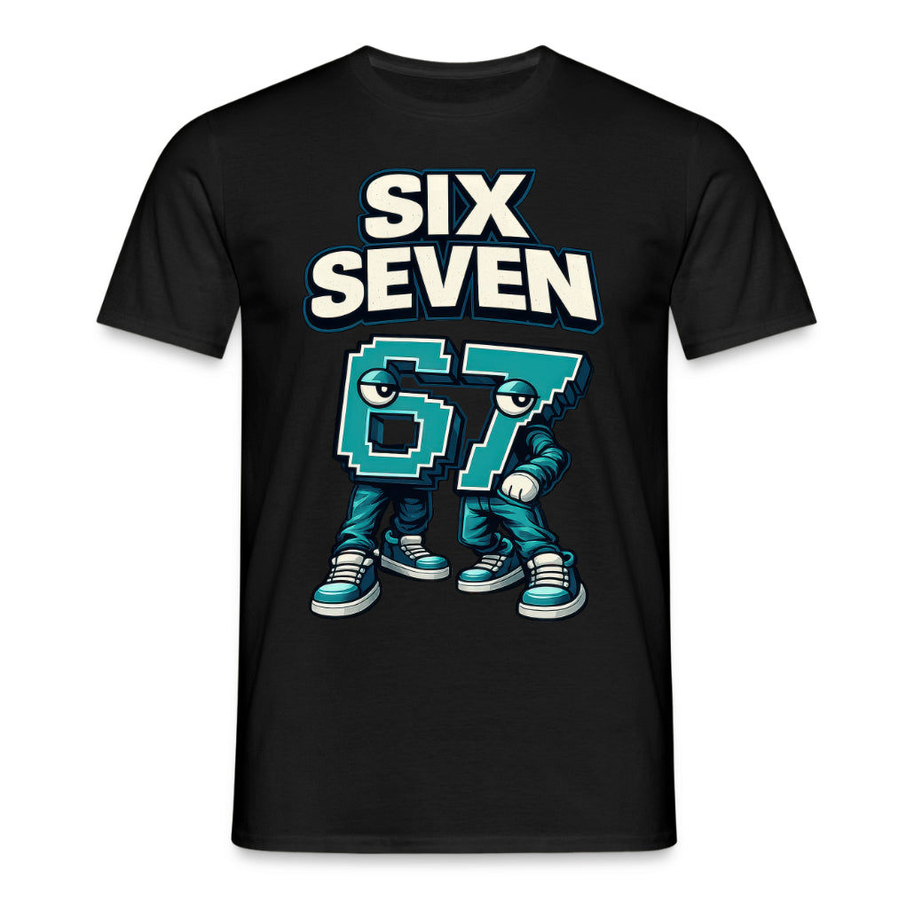 67 Six Seven 6-7 - Lustiges italienisches Brainrot Kids Gaming Meme T-Shirt