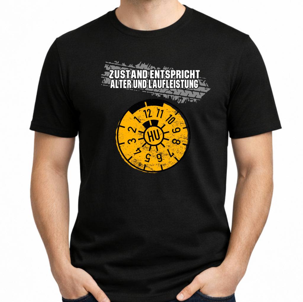 Mechaniker Shirt TÜV - Zustand entspricht Alter - Lustiges Geschenk T-Shirt