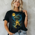 Heulender Frosch T-Shirt Lustig, Wolf Moon Parodie Shirt, Oversized Frosch Geschenk für Sie & Ihn, Epic Frog Meme Grafik Oberteil