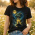 Heulender Frosch T-Shirt Lustig, Wolf Moon Parodie Shirt, Oversized Frosch Geschenk für Sie & Ihn, Epic Frog Meme Grafik Oberteil