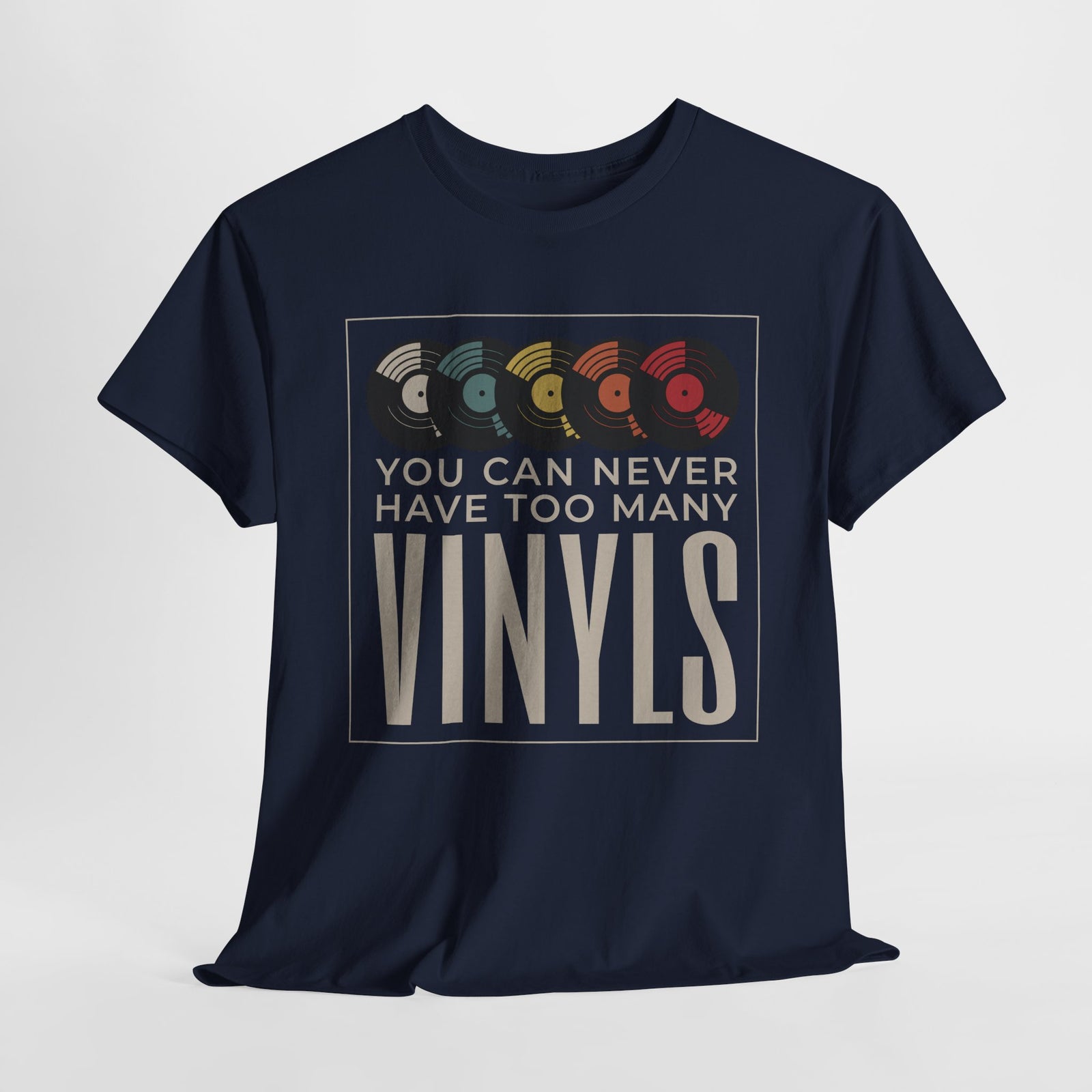 Schallplatten Fan - Retro Vinyl T-Shirt