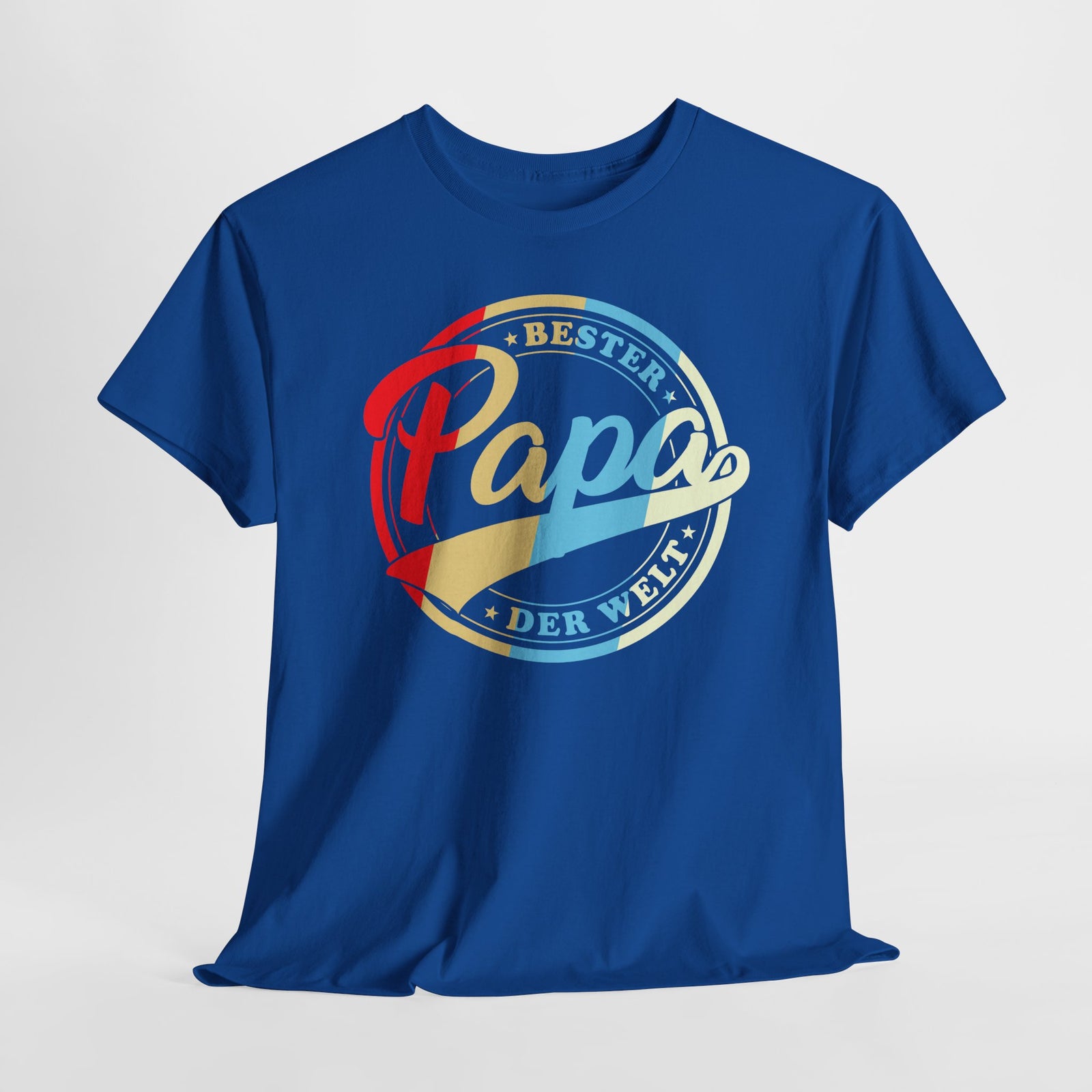 Vatertag Bester Papa der Welt - Retro Style - Vatertag Geschenk T-Shirt