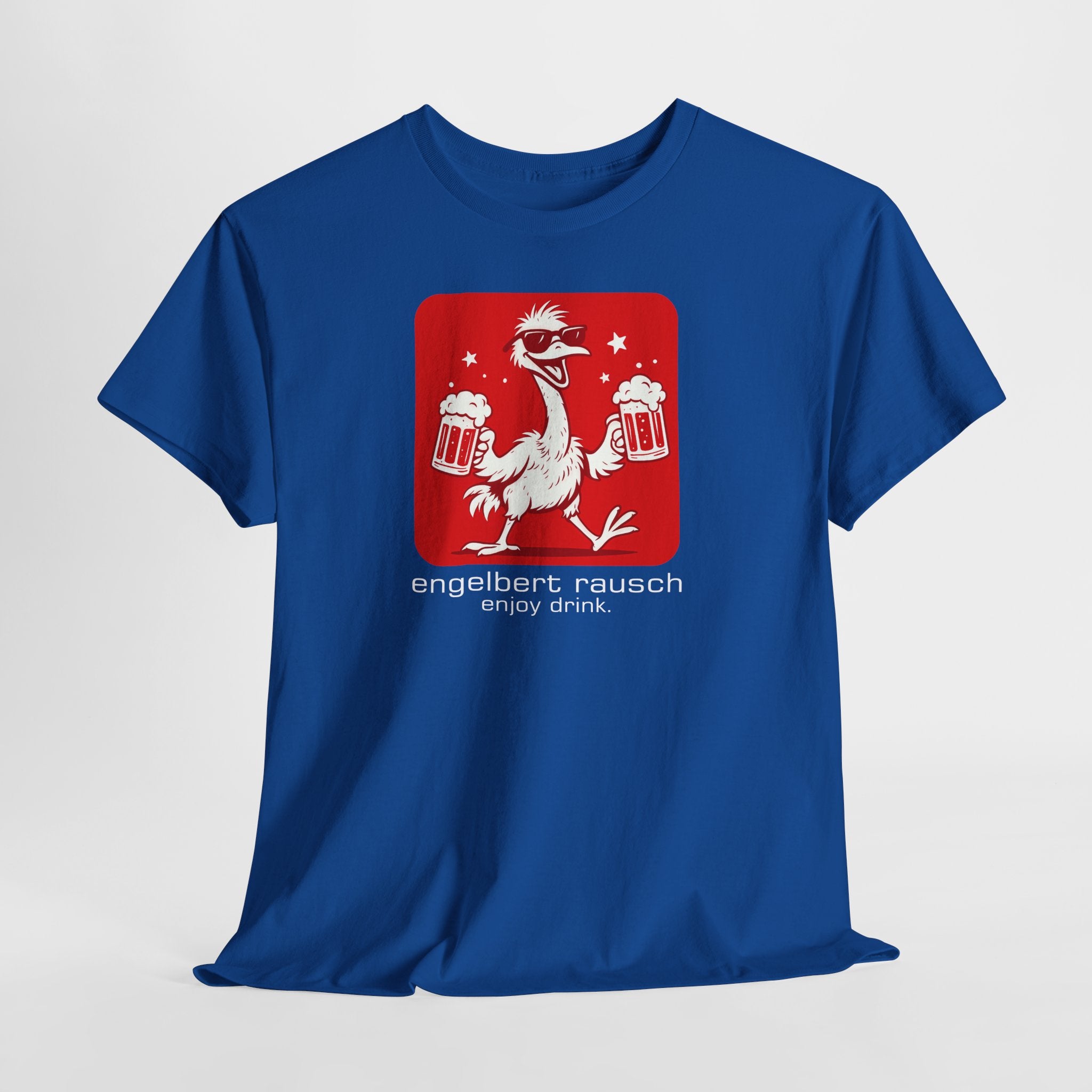 Engelbert Rausch Witziges Parodie Shirt – Lustiges Bier T-Shirt für Männer