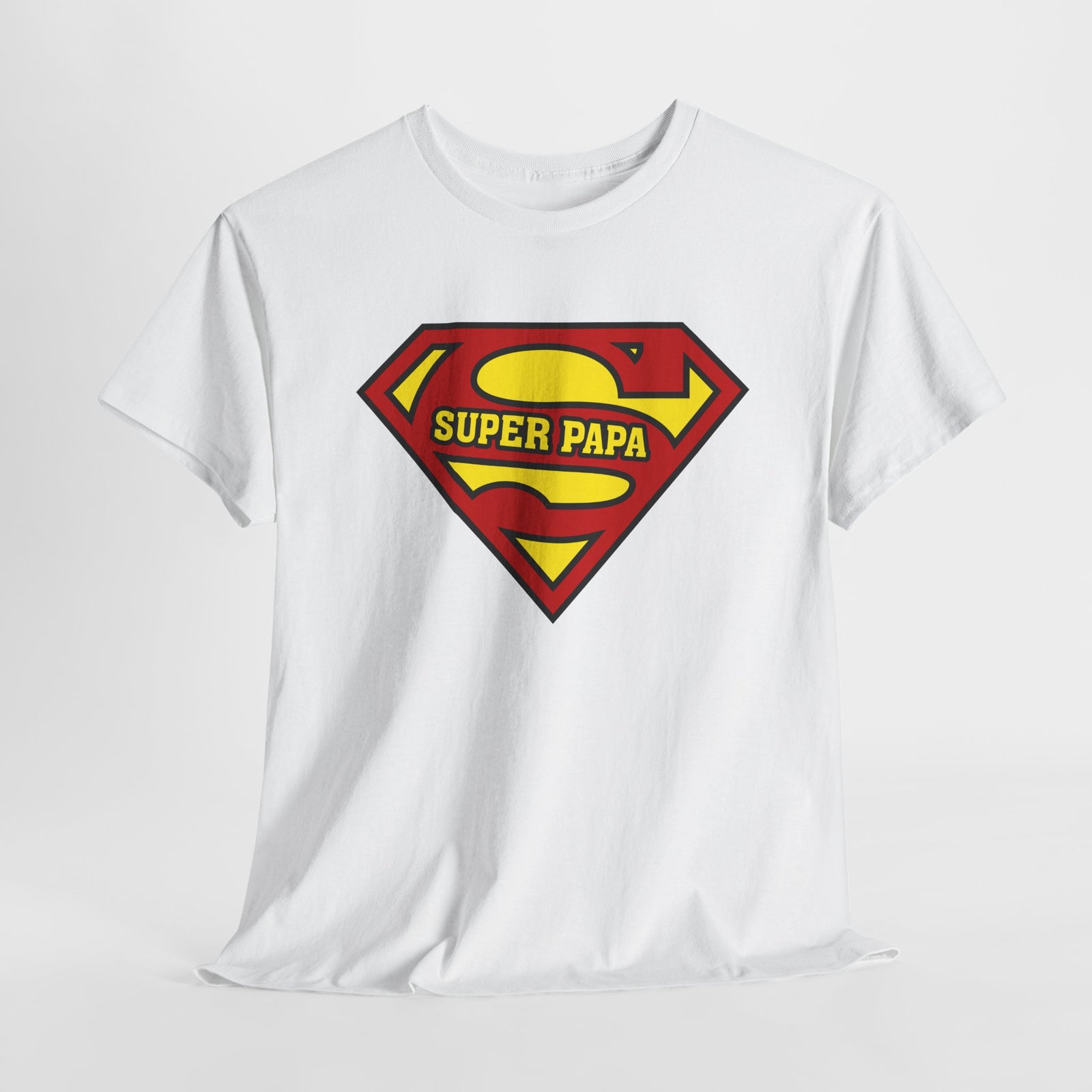 Vatertag Geschenk - Super Papa Comic Logo - Papa Papi Geburtstag Vatertag Geschenk Shirt