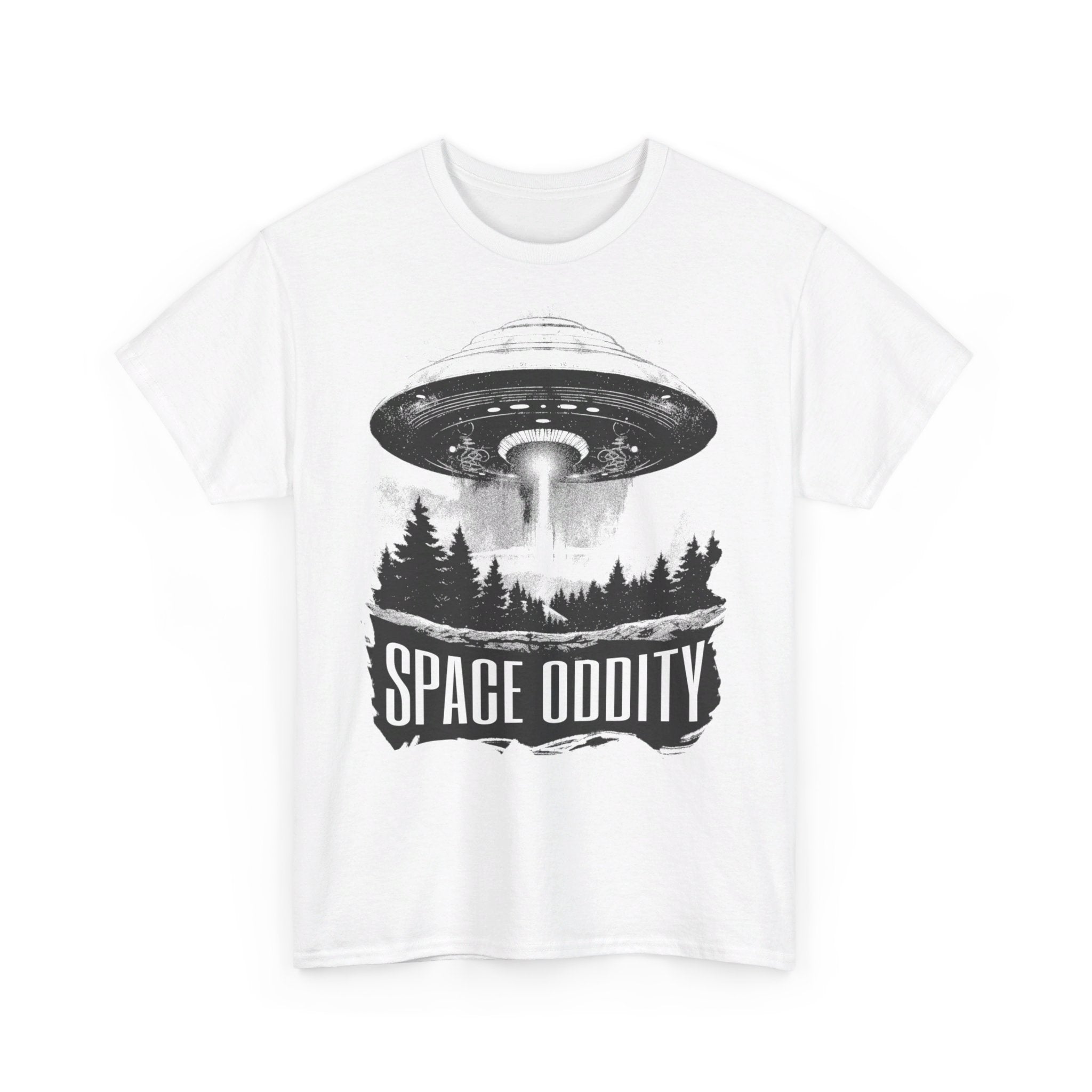 Alien Fliegende Untertasse  - Space Oddity - Lustiges T-Shirt