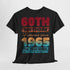 60. Geburtstag Vintage Retro Limited Edition Geboren 1965 Legend Was Born Geschenk T-Shirt