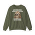 Mürrisches Faultier Morgenhasser – Lustiger Kaffee Pulli für Morgenmuffel Pullover Sweatshirt