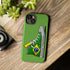 Brasilien - Sneaker Brasilianische Flagge - Handyhülle für IPhone 15