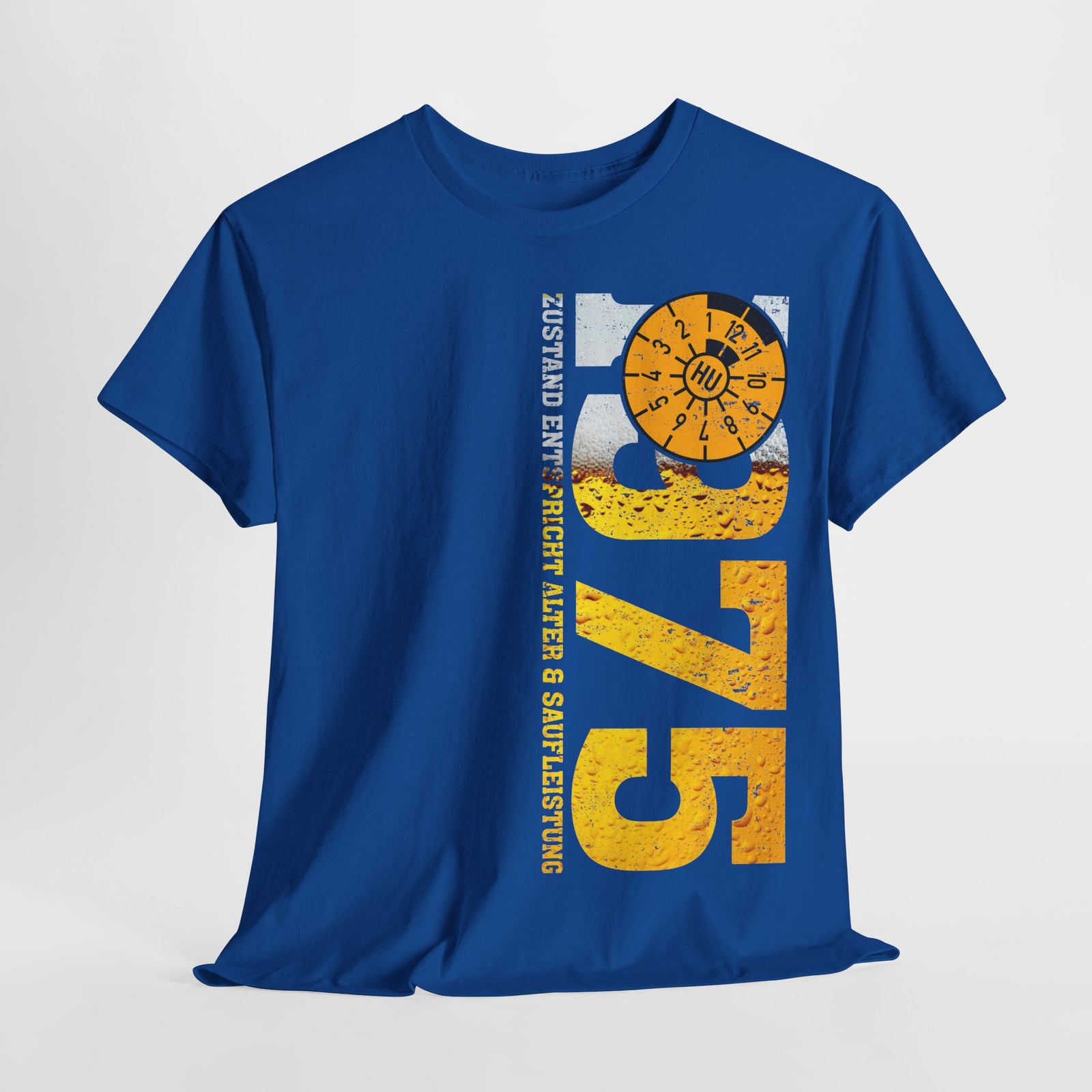 50. Geburtstag Baujahr 1975 Zustand entspricht Alter und Saufleistung TÜV Lustiges Bier Mechaniker Geschenk T-Shirt