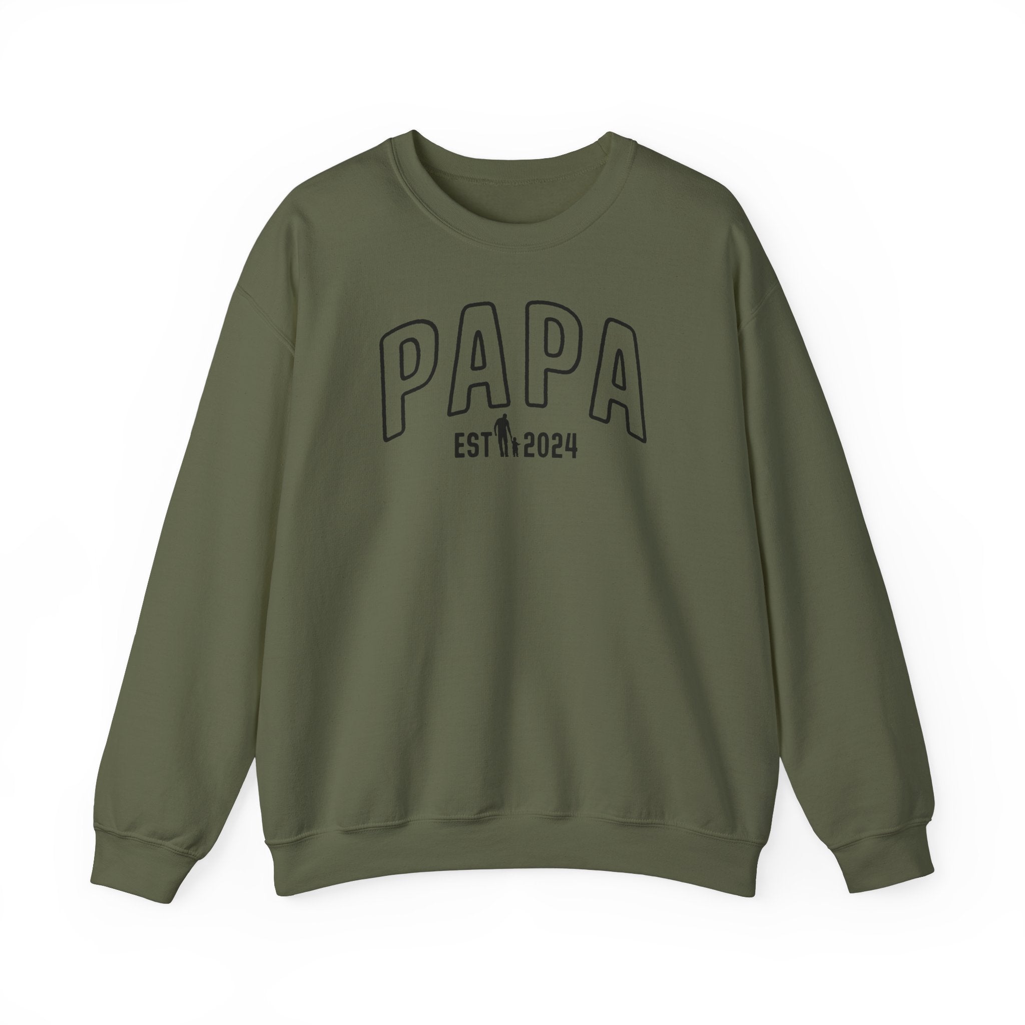 Stolzer Papa - Vatertag - Papa seit 2024 - Geschenk Sweatshirt