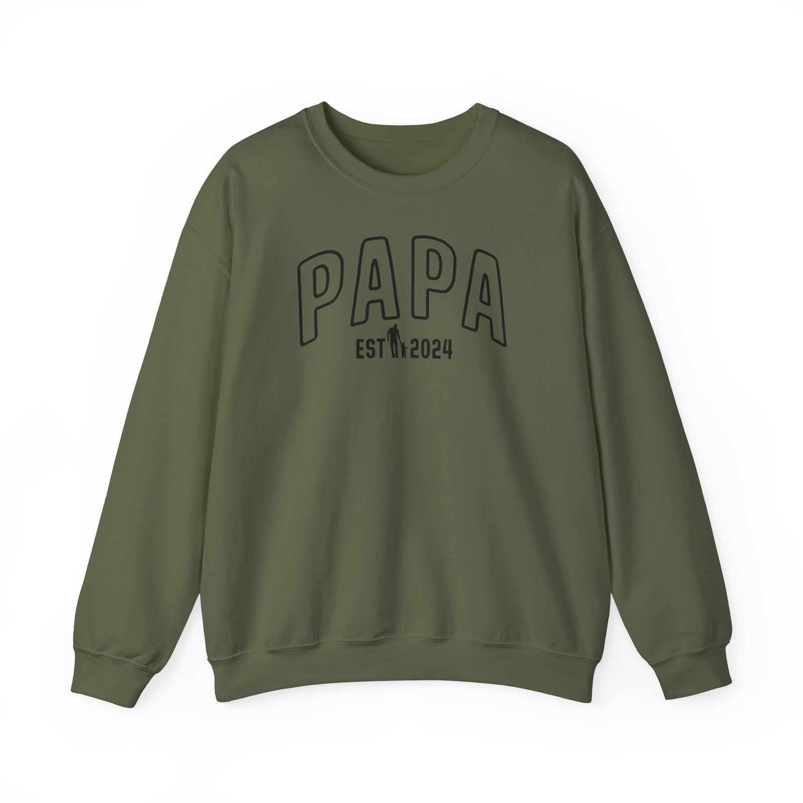 Stolzer Papa - Vatertag - Papa seit 2024 - Geschenk Sweatshirt