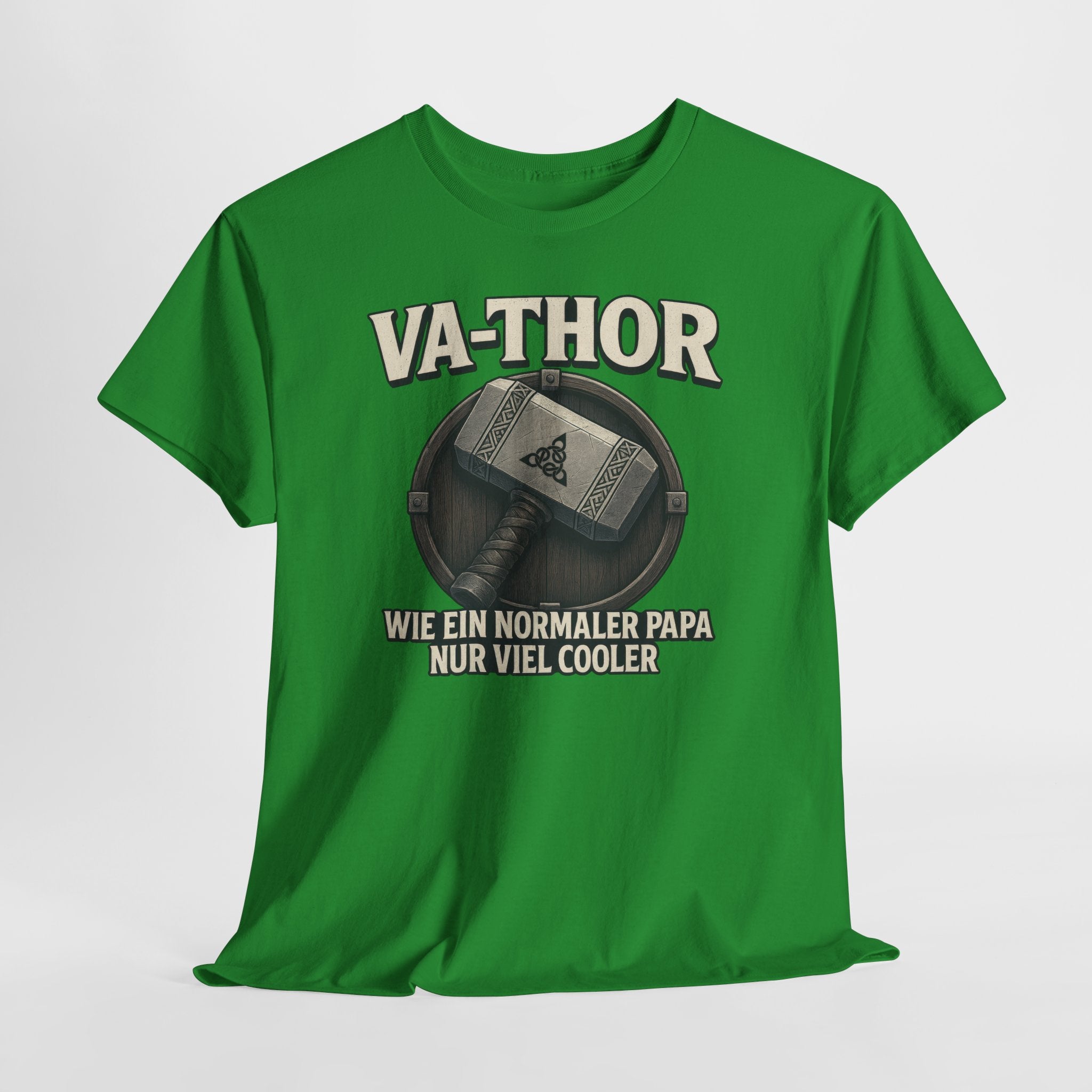 Papa Shirt VA-Thor Hammer - Wir Ein Normaler Papa Nur Cooler - Lustiges Geschenk T-Shirt