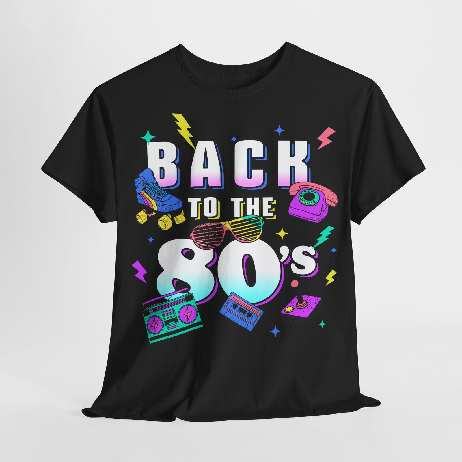 80er Retro Style - Pop Kultur - Back to the 80s - Musik Liebhaber - Unisex Shirt