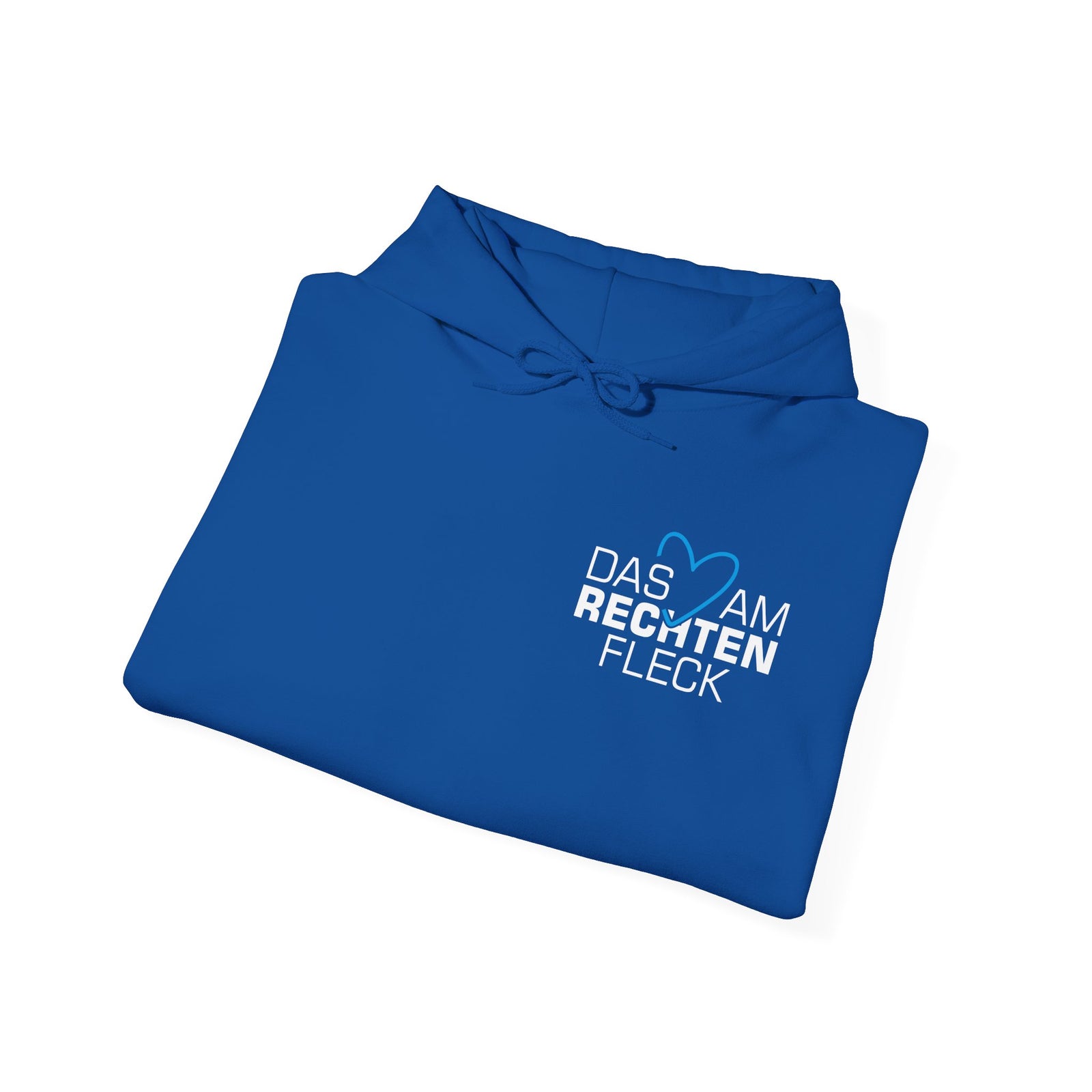 Das Herz am rechten Fleck - Bundestagswahl 2025 Hoodie