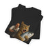 Lustige Katze Klaut Fisch - Lustig T-Shirt