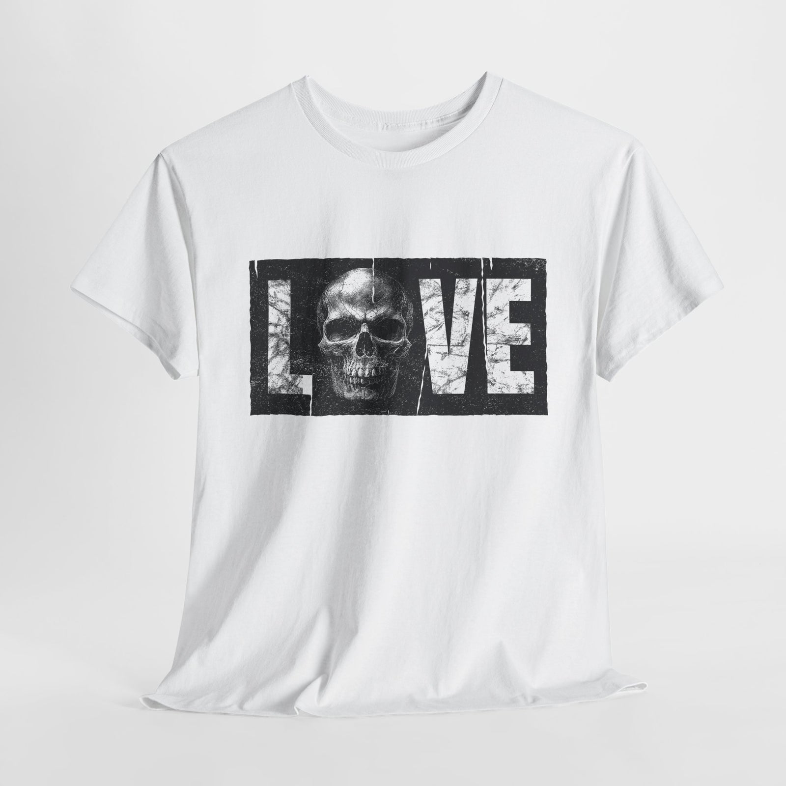 Totenkopf LOVE - Schönes Streetstyle Shirt - Unisex Shirt