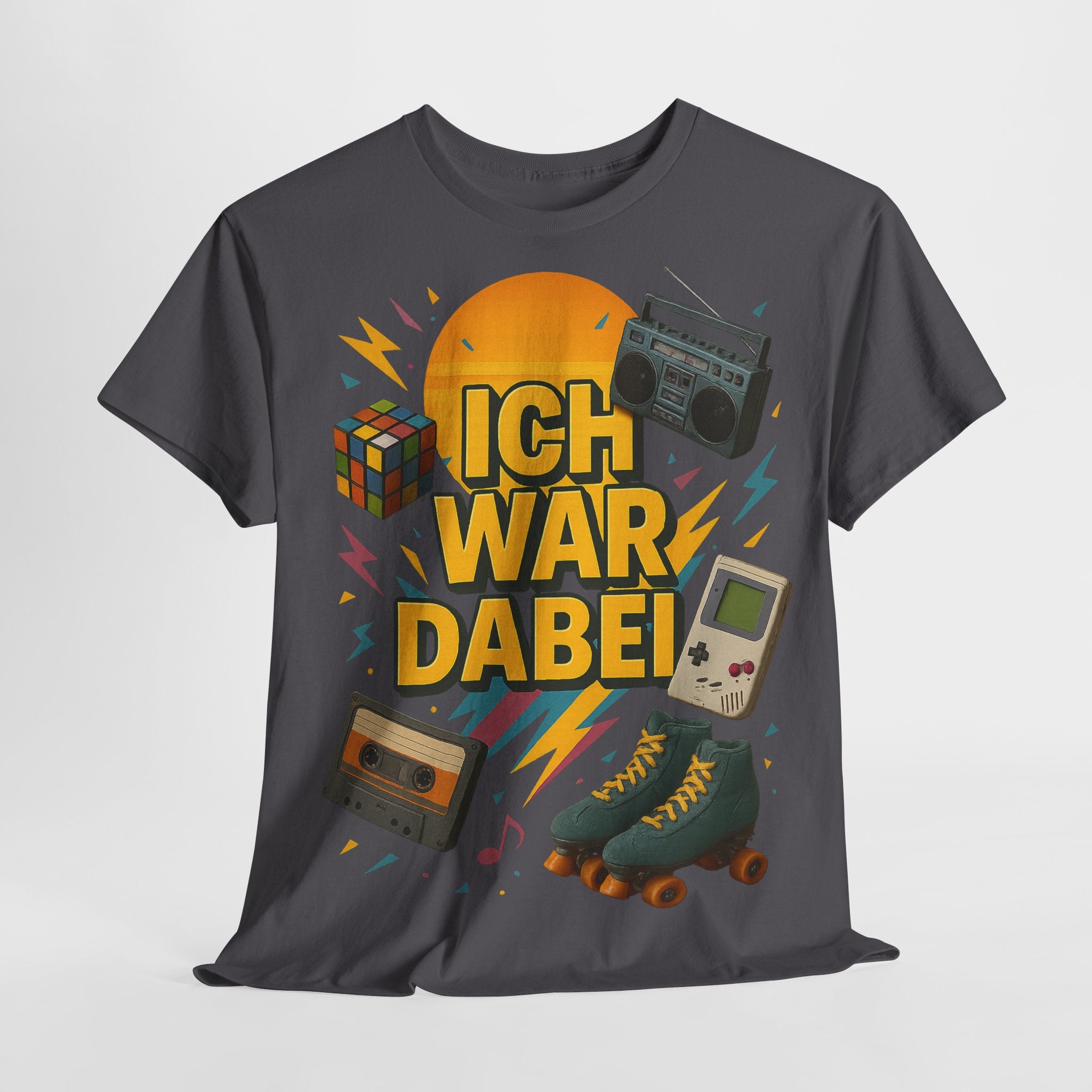 80er Shirt - ICH WAR DABEI - Lustig T-Shirt