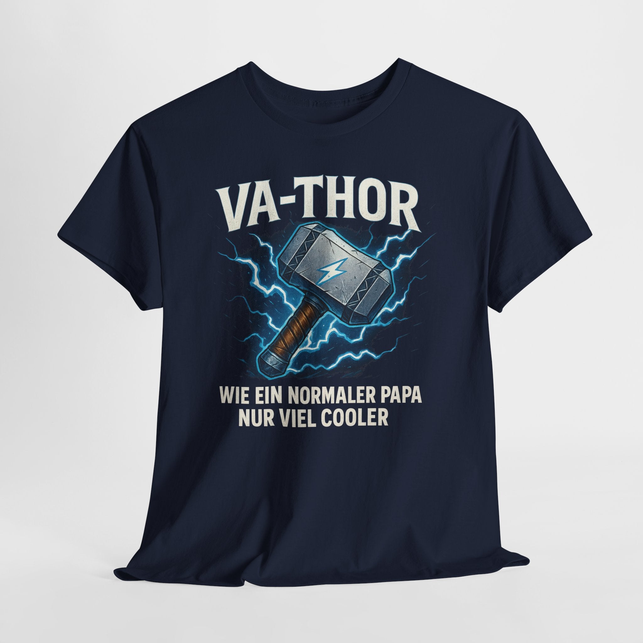 Papa Shirt VA-Thor Hammer - Wir Ein Normaler Papa Nur Cooler - Geschenk T-Shirt