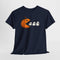 Halloween Shirt - Kürbis frisst Geister – Humorvolles Bier T-Shirt