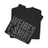 Weißes T-Shirt Black Edition Lustiges Sarkasmus & Ironie Unisex T-Shirt