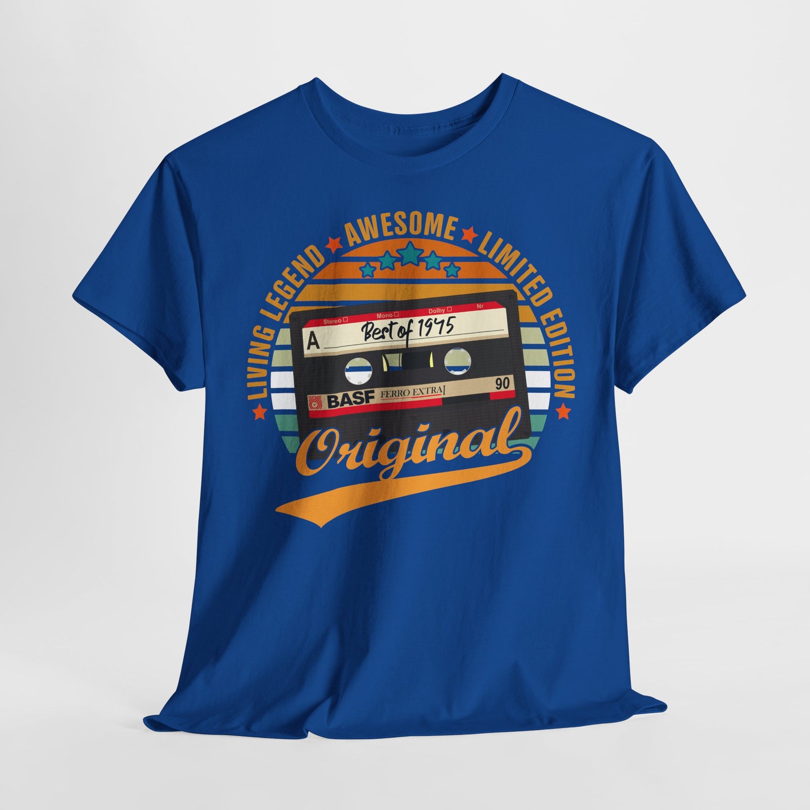 80.Geburtstag Original Limited Edition Retro Kassette Best Of 1945 Geschenk T-Shirt