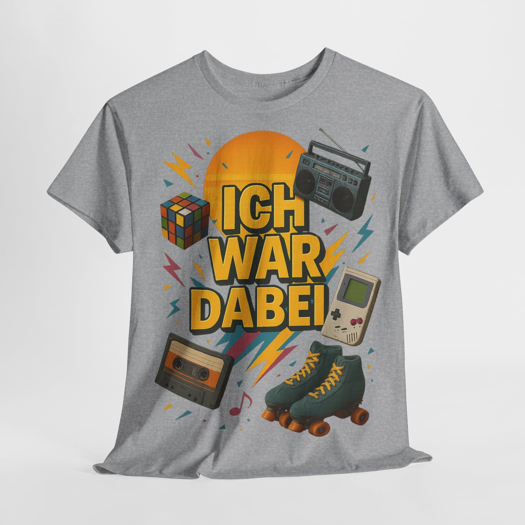 80er Shirt - ICH WAR DABEI - Lustig T-Shirt