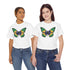 Brasilien Schmetterling Flagge - Unisex Shirt