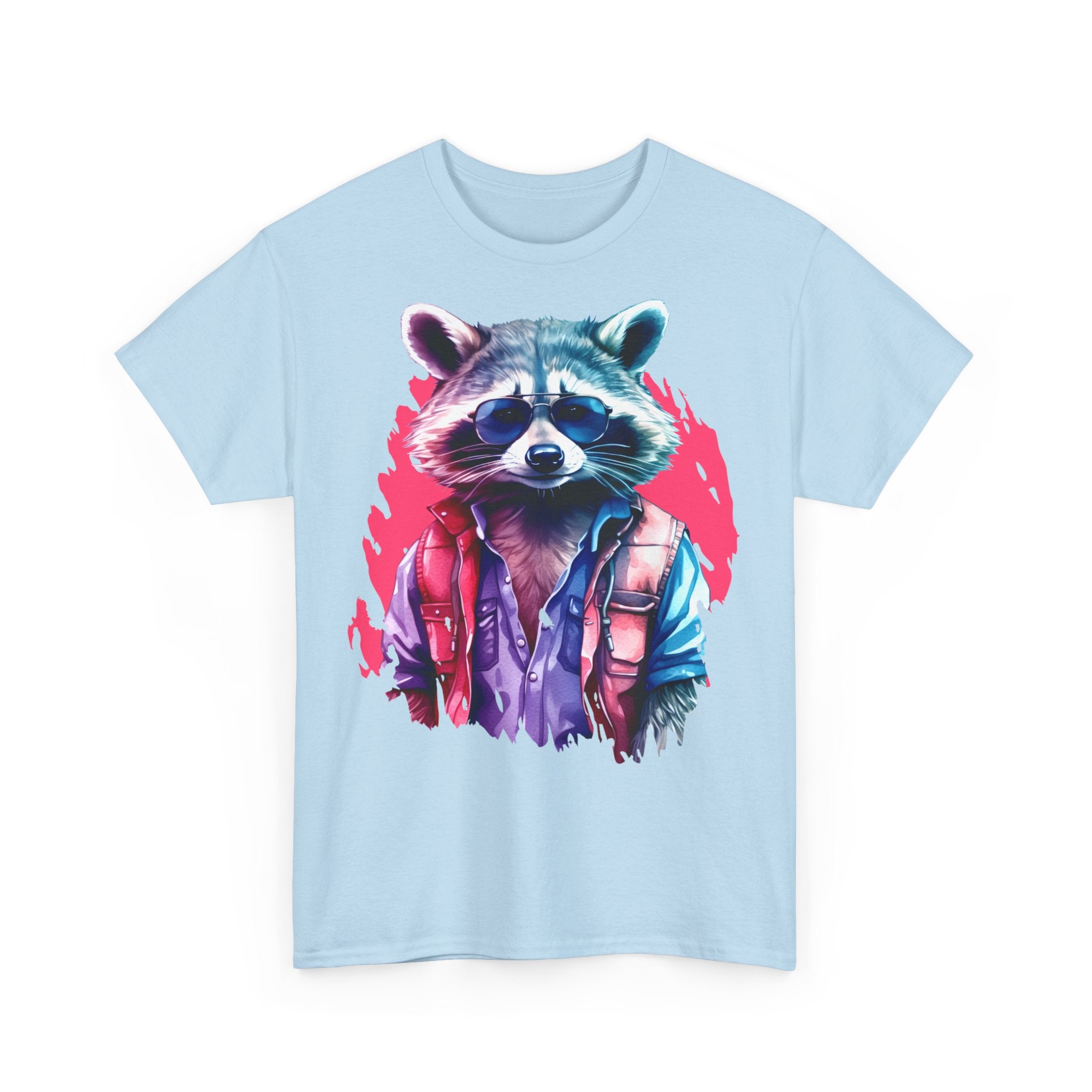 Waschbär Racoon Rocket Cyberspace - Unisex Shirt