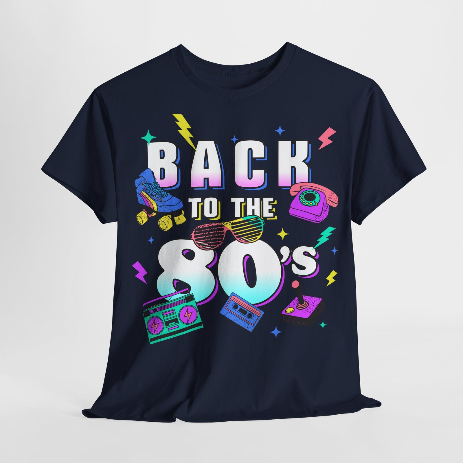 80er Retro Style - Pop Kultur - Back to the 80s - Musik Liebhaber - Unisex Shirt
