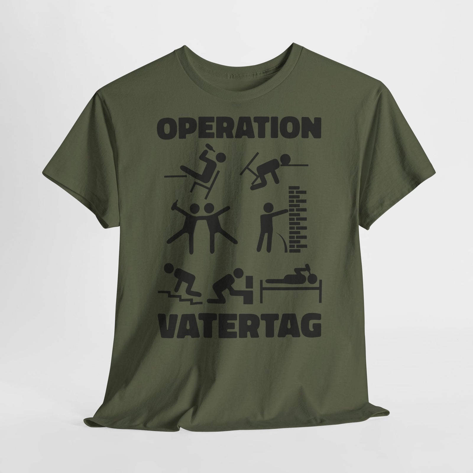 Operation Vatertag - Papa Vatertags Shirt - Lustiges Vatertag Geschenk T-Shirt