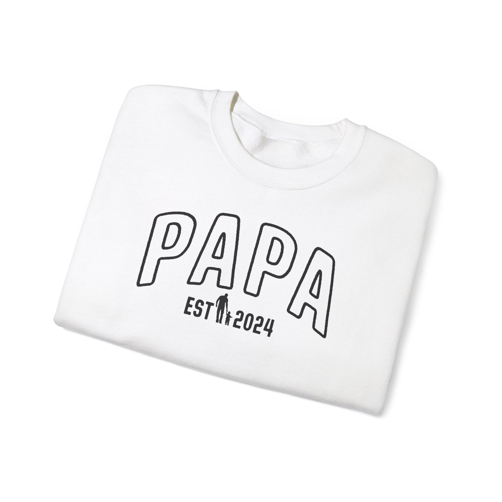 Stolzer Papa - Vatertag - Papa seit 2024 - Geschenk Sweatshirt