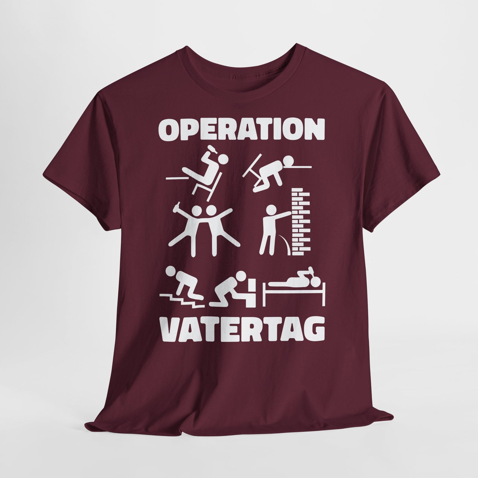 Operation Vatertag - Papa Vatertags Shirt - Lustiges Vatertag Geschenk T-Shirt