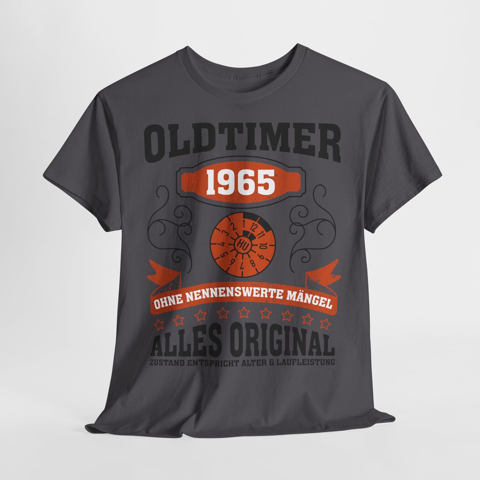 60. Geburtstag Oldtimer 1965 Zustand entspricht Alter und Laufleistung TÜV Lustiges Mechaniker Geschenk T-Shirt