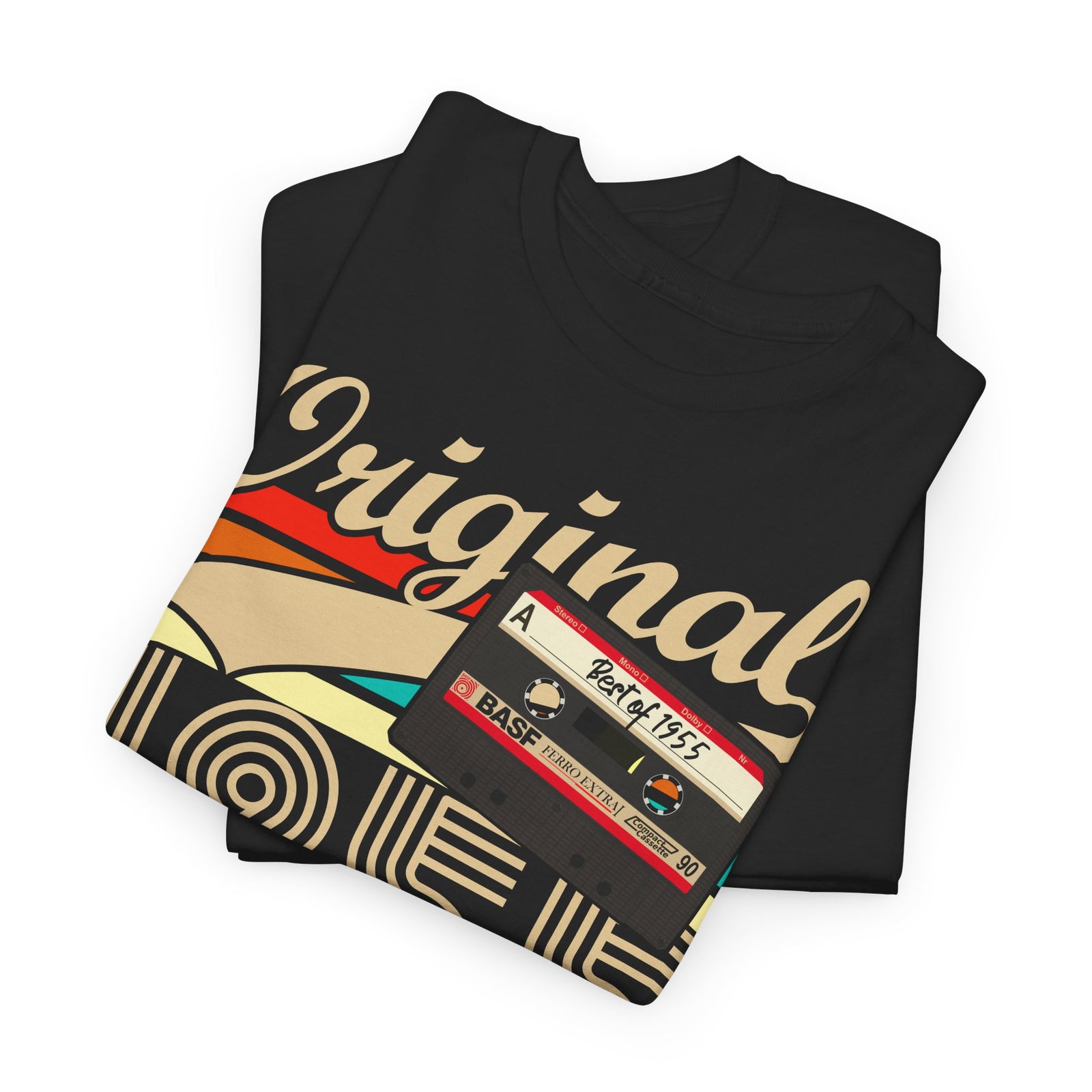 70. Geburtstag Original 1955 Limited Edition Retro Kassette Geschenk T-Shirt